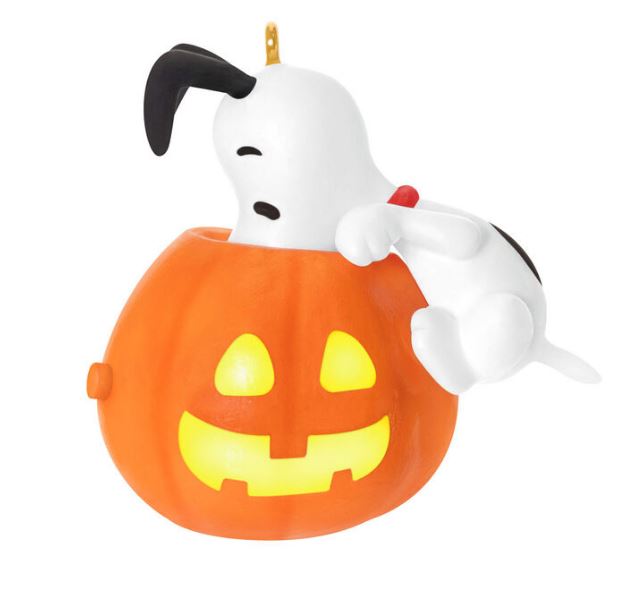 2025 Spooky Snoopy - Peanuts® - Musical Ornament With Light - Halloween